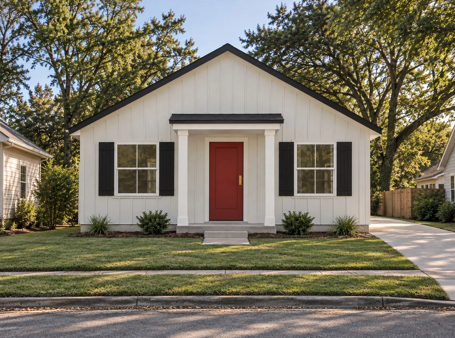 Artist's concept of The Dexter infill home